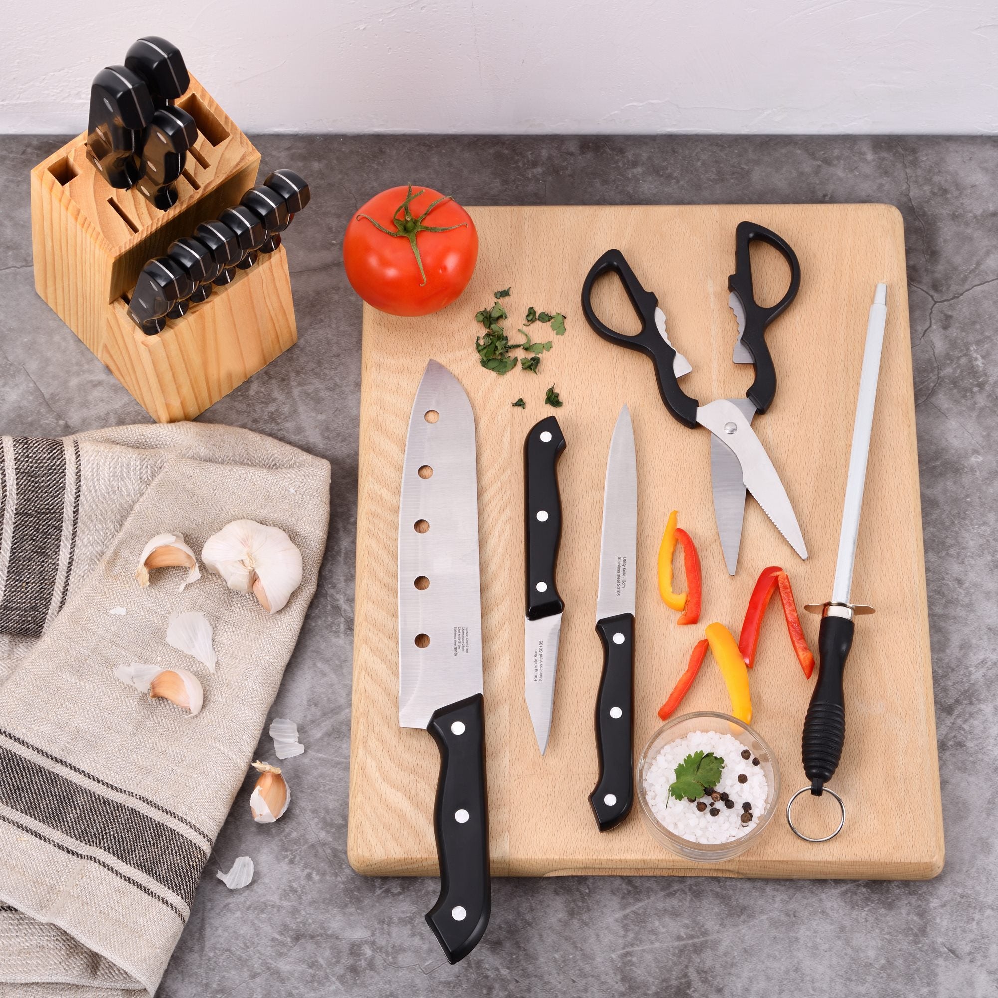 Steel Knife Set